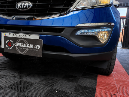 Neblineros mas luz diurna instalado Kia Sportage R