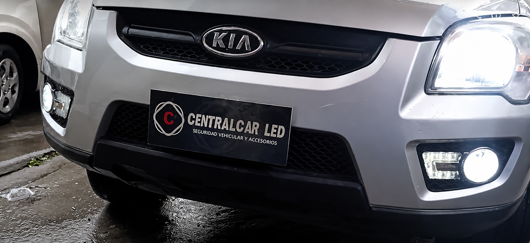 Luz diurna Kia Sportage Active instalado