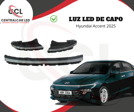 Luz led de Capo Hyundai Accent 2025