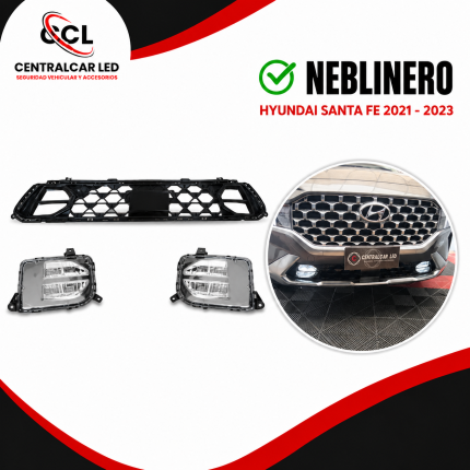 Hyundai Santa Fe 2021 al 2023 Neblinero led